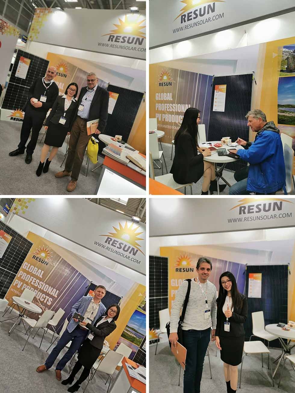 ResunSolar Displayed Cutting Edge Solar Modules on 2019 Intersolar Europe